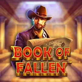 Book Of Fallen slot visual from Pragmatic Play available on kruunacasino.fi