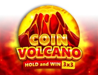 Logo of Coin Volcano from 3 Oaks Gaming at Kruuna Casino